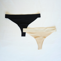 Flat Front Low-Rise Thong